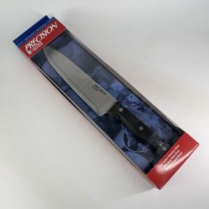 Sabatier Presicion 8" Chef Knife High Carbon Stainless Steel Full Tang Black NEW